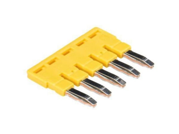 Wieland Electric IVB WKF 4 - 5, Kytkentäsilta, 10 kpl, Keltainen, 4,1 g, 42,5 g, 240 mm