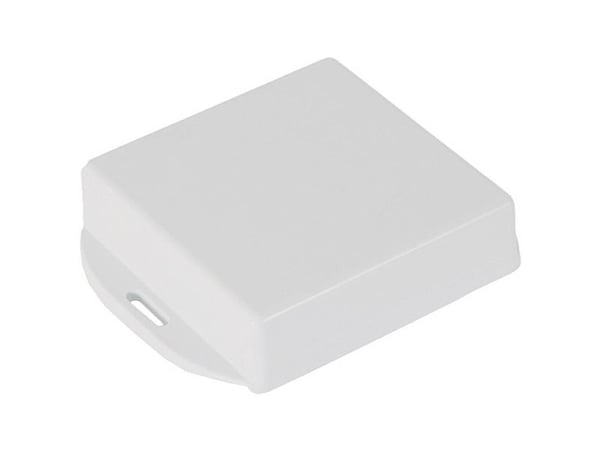 Hammond Electronics 1551WXFLGY universal-kapsling 80 x 80 x 22 ABS grå 1 stk