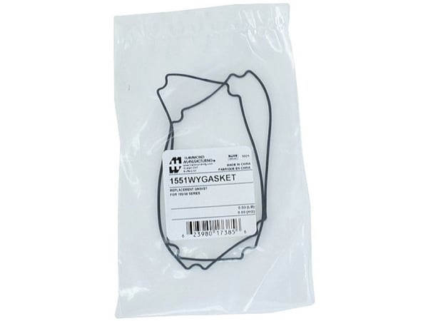 Hammond Electronics 1551WYGASKET tetning silikon svart (B x H) 50 x 100 mm 2 stk Hammond Electronics 1551WYGASKET tetning silikon svart (B x H) 50 x 100 mm 2 stk