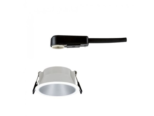 Paulmann Cole, Innsunket spotlight, GU10, 1 ampuller, LED, 10 W, Sølv, Hvit