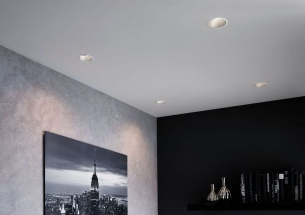 Paulmann Cole, Innsunket spotlight, GU10, 1 ampuller, LED, 10 W, Sølv, Hvit
