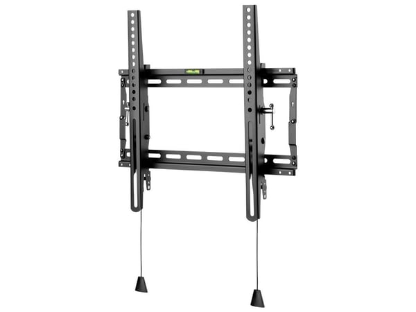 Goobay 49909, 139,7 cm (55"), 100 x 100 mm, 400 x 400 mm, 3 - 12°, Stål, Sort