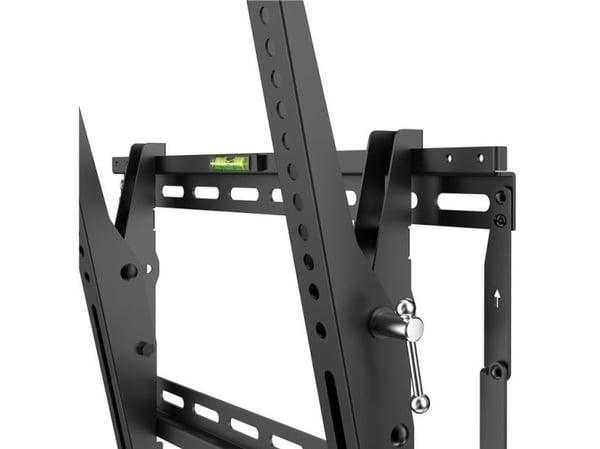 Goobay 49909, 139,7 cm (55"), 100 x 100 mm, 400 x 400 mm, 3 - 12°, Stål, Sort