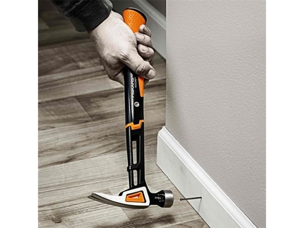 Fiskars 1020213, Kløhammer, Stål, Svart, Stål, Gul, 136 mm, 32 mm, 342 mm