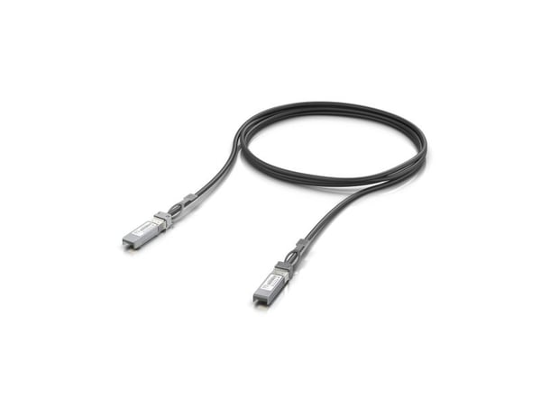 Ubiquiti - Direkte 10GBase-koblingskabel - SFP+ til SFP+ - 6 mm - passiv - svart