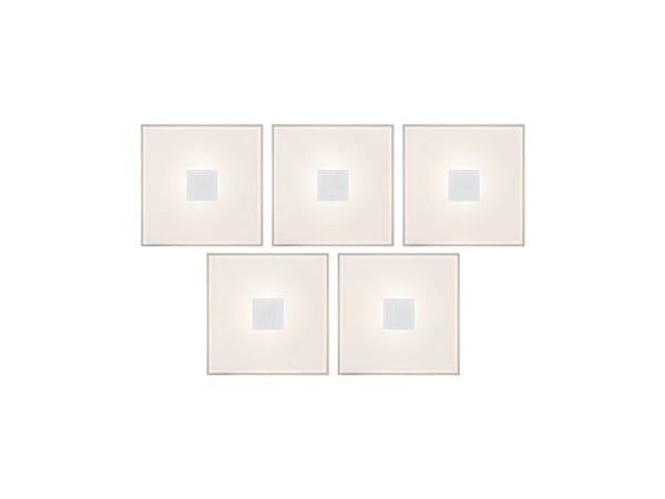 Paulmann 784.02, firkant, 2700 K, IP44, Hvit