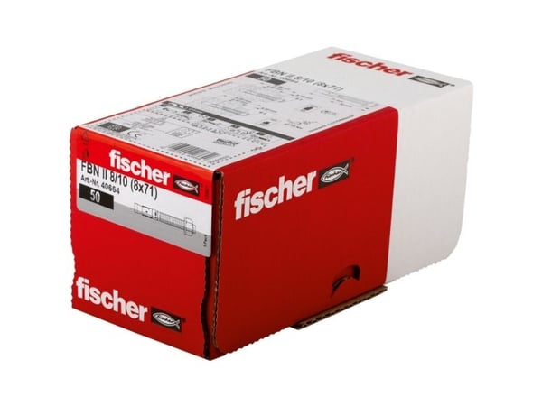 Fischer 40664, Ekspansjonsanker, Betong, M8, ETA-07/0211, 70 mm, 8 mm
