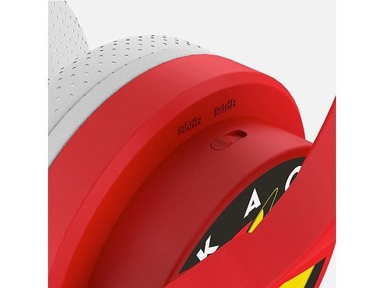 OTL Technologies Pokémon Pikachu, Kabel, Spela, 20 - 20000 hz, 180 g, Hörlurar, Röd, Vit