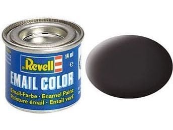 Emalje 14 ml. tar black, matt