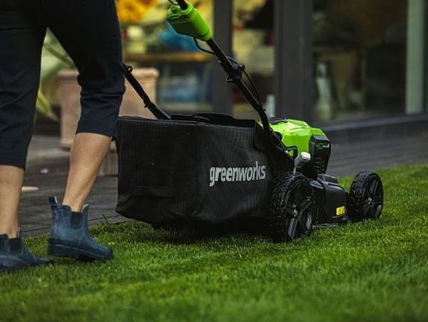 Greenworks GD40LM46SP, Selvgående gressklipper, 750 m², 46 cm, 2,5 cm, 7 mm, 4 hjul