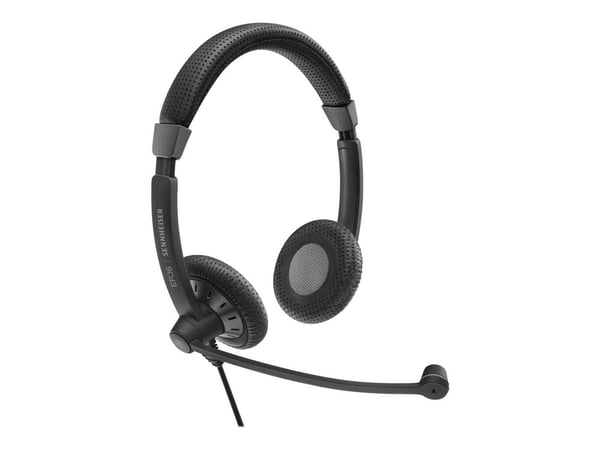 EPOS SC 75 USB MS - Culture Plus Mobile - headset - på örat - kabelansluten - svart