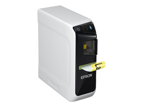 Epson LabelWorks LW-600P - Etikettskrivare - svartvit - termisk överföring - Rulle (2,4 cm) - 180 dpi - upp till 15 mm/sek - USB, Bluetooth - kniv ...