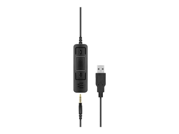 EPOS IMPACT SC 75 USB MS kablet on-ear-headset med USB-A og 3,5 mm
