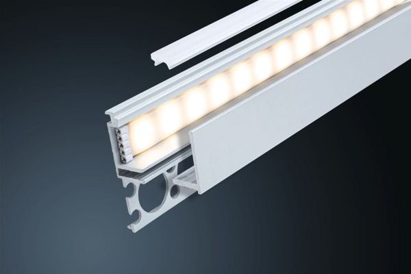 Paulmann 784.04, Satin Stål, Aluminium, 1000 mm, 44 mm, 13,5 mm, 1 stykker