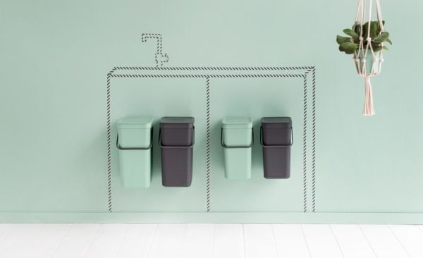 Brabantia Sort & Go, 520 mm, 370 mm, 430 mm, 2,7 kg