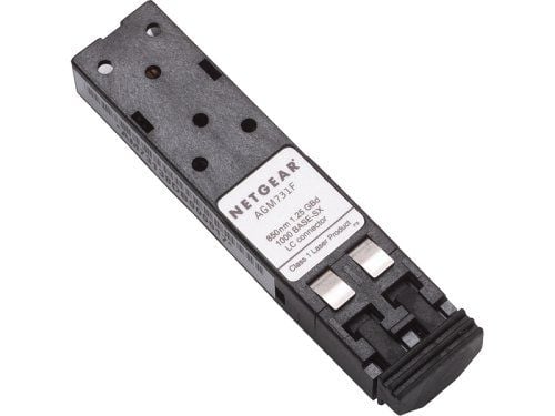 DELTACO SFP-DL013 - SFP (mini-GBIC) transceivermodul - 1GbE - 1000Base-SX - LC multimodus - opp til 550 m - 850 nm - for NETGEAR GSM7224, M4300-28G...