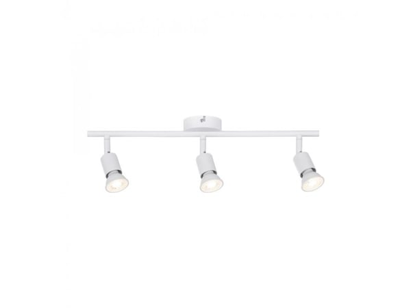 Paulmann Carolina, Overflateegnet, GU10, 3 ampuller, Hvit
