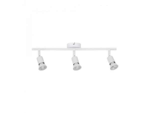 Paulmann Carolina, Overflateegnet, GU10, 3 ampuller, Hvit