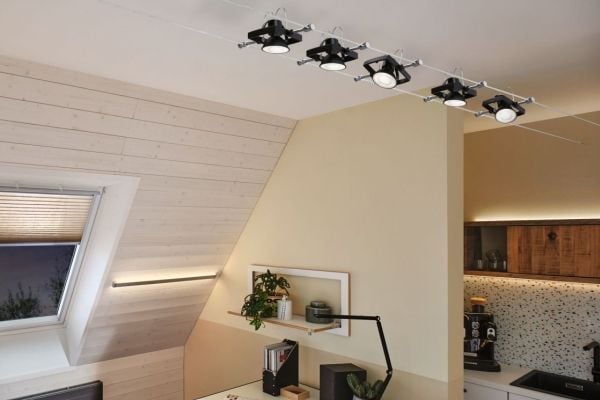 Paulmann 28872 LED (RGB)-lampe EEK G (A - G) GU5.3 Reflektor 6,5 W = 44 W Nøytralhvid (Ø x H) 50 mm x 48 mm 1 stk.