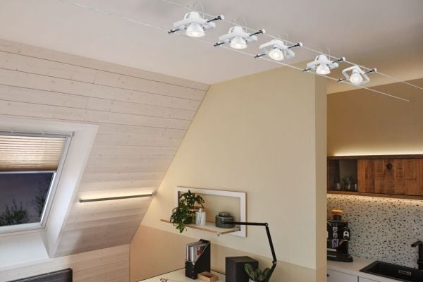 Paulmann 28873 LED (RGB)-lampe EEK G (A - G) GU5.3 Reflektor 6,5 W = 44 W Neutralhvid (Ø x H) 50 mm x 48 mm 1 stk.
