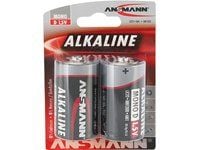 ANSMANN RED LINE - Batteri 2 x D - alkaliskt