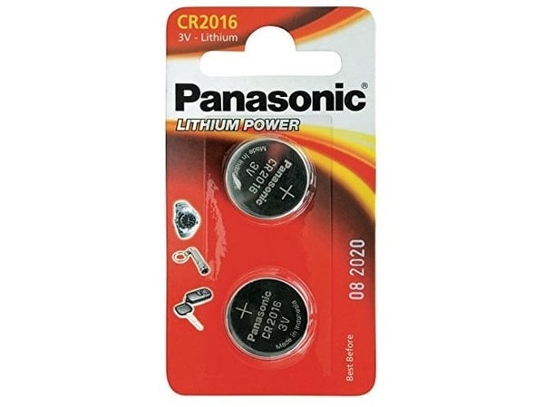 Panasonic Lithium Power CR-2016EL/2B - Batteri 2 x CR2016 - Li - 90 mAh