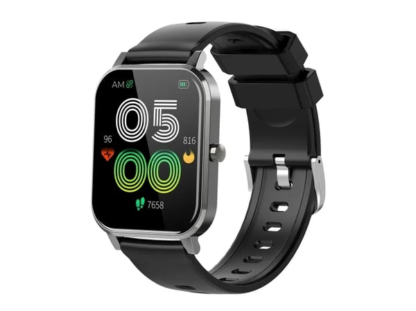 DENVER SW-181 - Smartklokke med bånd - svart - display 1.7" - Bluetooth