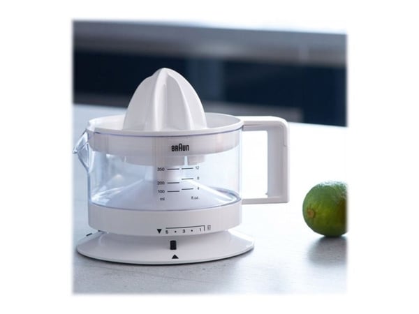 Braun Tribute Collection CJ 3000 - Sitruspresse - 350 ml - 20 W - hvit