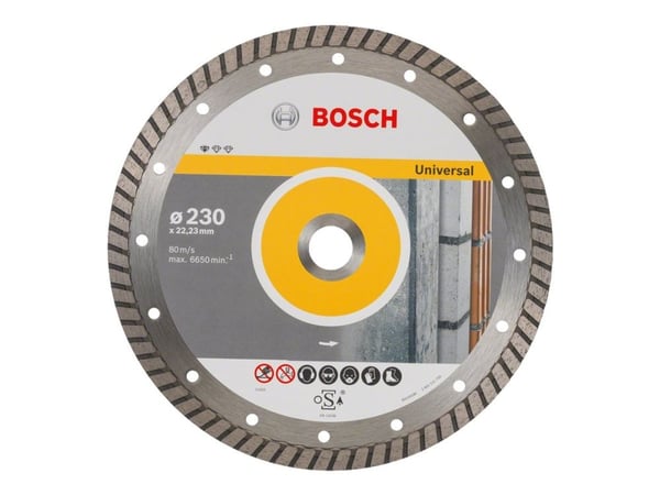 Bosch Standard for Universal Turbo - Diamantskjæreplate - for betong, murverk, universal building materials - 230 mm