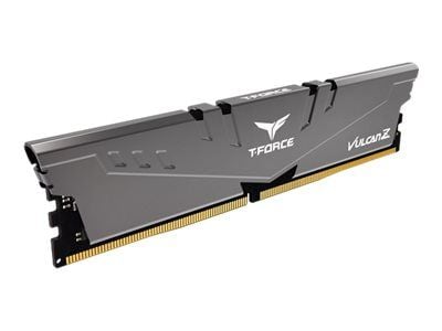 T-Force Vulcan Z - DDR4 - sett - 16 GB: 2 x 8 GB - DIMM 288-pin - 3200 MHz / PC4-25600 - CL16 - 1.35 V - ikke-bufret - ikke-ECC - grå