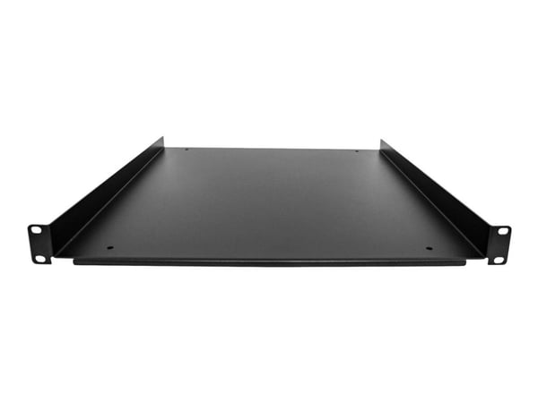 Startech 1U Fixed Server Rack Mount Shelf, 20in Deep Steel Universal Cantilever Tray for 19" AV/Data/Network Equipment Rack with Cage Nuts & Screws...