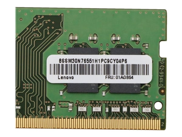 Lenovo - DDR4 - moduuli - 8 GB - SO DIMM 260-PIN - 2666 MHz / PC4-21300 - 1,2 V - ikke bufferet - ikke-ECC - FRU - IdeaCentre A340-24ICB F0E6; A340...