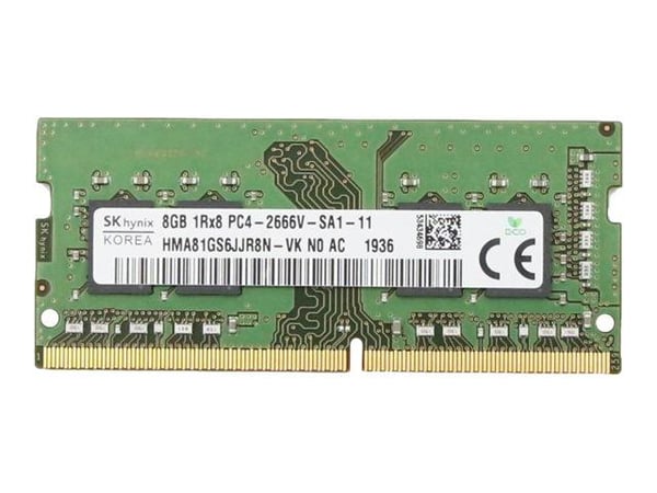 Lenovo - DDR4 - moduuli - 8 GB - SO DIMM 260-PIN - 2666 MHz / PC4-21300 - 1,2 V - ikke bufferet - ikke-ECC - FRU - IdeaCentre A340-24ICB F0E6; A340...