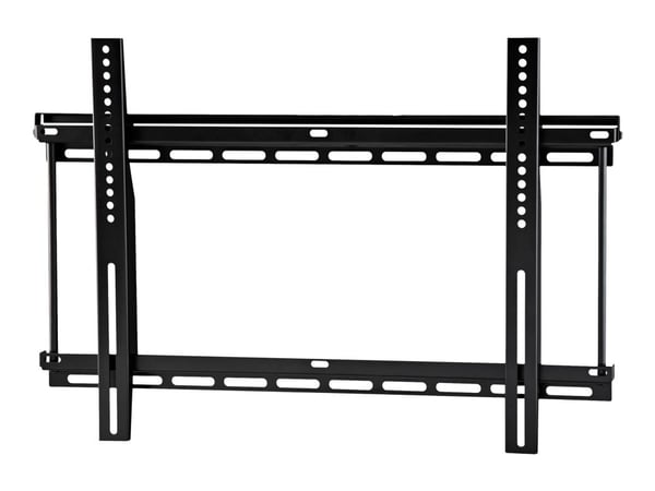 Ergotron Neo-Flex - Monteringssett (veggplate, låsestang, 2 skinner) - Fixed, Ultra Heavy Duty - for flatpanel - svart - skjermstørrelse: 37"-80"