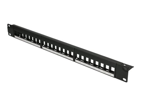 Extralink - Koblingspanel - rackmonterbar - UTP - RJ-45 X 24 - 19"