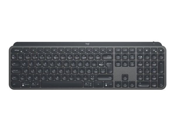 Logitech MX Keys - Näppäimistö - bagbelyst - Bluetooth, 2,4 GHz - QWERTY - italiankielinen - graafinen - graafinen