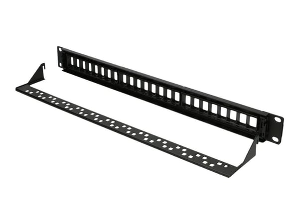 Extralink - Patch-panel - monterbar på stativ - UTP - RJ-45 X 24 - 19"