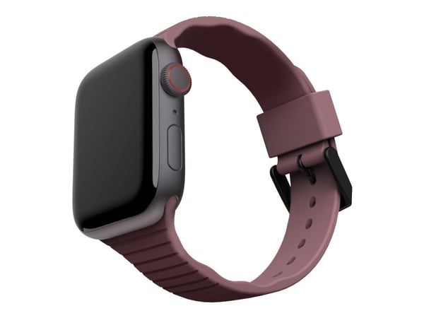 [U] Apple Watch Band 45mm/44mm/42mm, Series 7/6/5/4/3/2/1/SE - Aurora Dusty Rose - Klokkestropp for smart armbåndsur - antimikrobiell - støvet rosa...