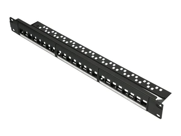 Extralink - Patch-panel - monterbar på stativ - UTP - RJ-45 X 24 - 19"