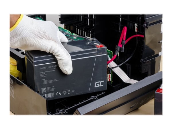 Green Cell AGM19, 12 V, 3,3 ah, 1 kpl, 5 vuosi/vuosia, Musta, Sealed Lead Acid (VRLA)