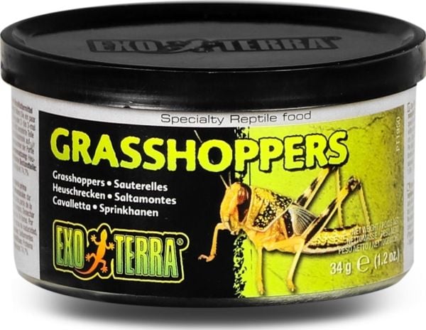Exo Terra fôr på boks - gresshoppe, 34 g