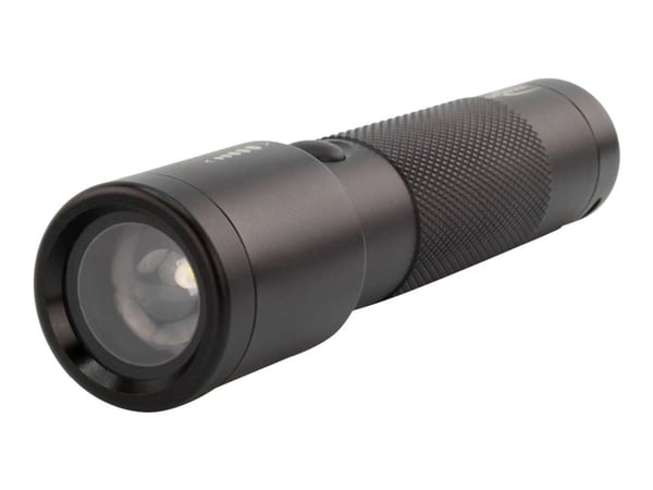 Ansmann 1600-0138, Käsikokoinen taskulamppu, Musta, 1 m, IP54, 65 lm, 200 lm