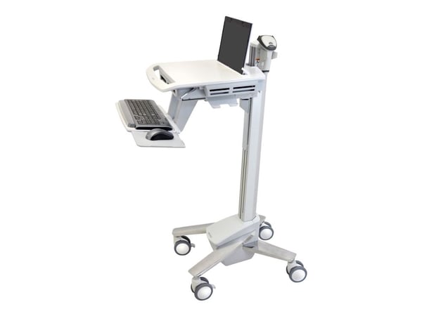 Ergotron StyleView sv40 - Vogn - Konstant kraftteknologi - for bærbar / PC-utstyr - lett arbeid - låsbar - medisinsk - aluminium, forsinket stål, k...