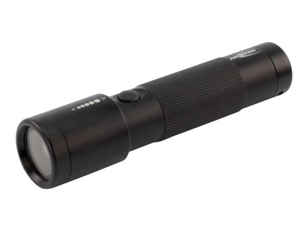 Ansmann 1600-0138, Käsikokoinen taskulamppu, Musta, 1 m, IP54, 65 lm, 200 lm