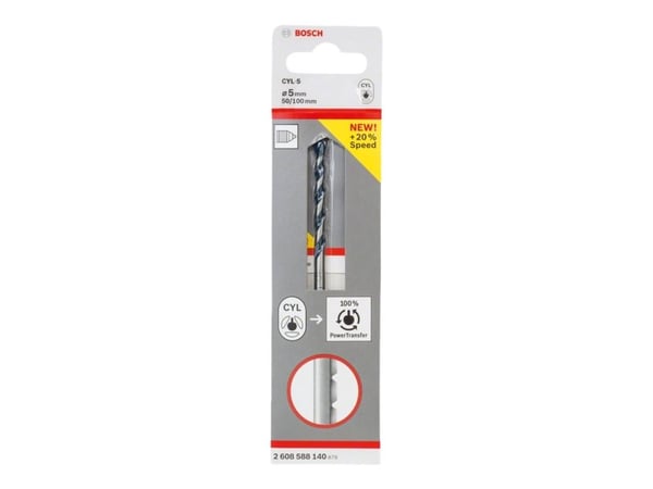 Bosch CYL-5 - Borr - för betong, sten - 5 mm - längd: 100 mm