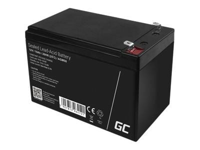 Green Cell Green Cell Green Cell AGM batteri 12V 10Ah