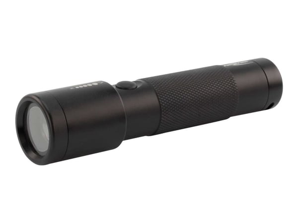 Ansmann 1600-0138, Käsikokoinen taskulamppu, Musta, 1 m, IP54, 65 lm, 200 lm