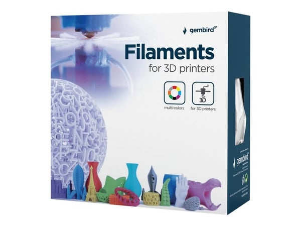 Gembird - Rød - 1 kg - spole - PETG-filament (3D)
