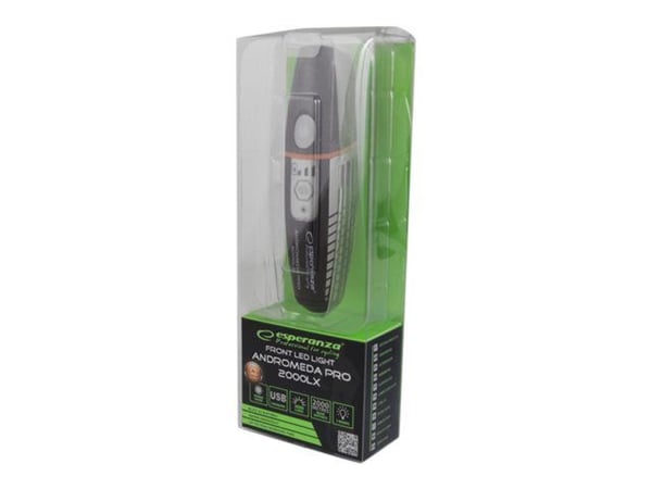 Esperanza ANDROMEDA PRO - Sykkelfrontlykt - LED (Cree) - 7-modus