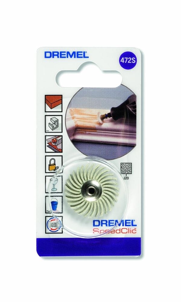 Dremel 472S, Esikiillotusharja, 3,2 mm, 2,5 cm